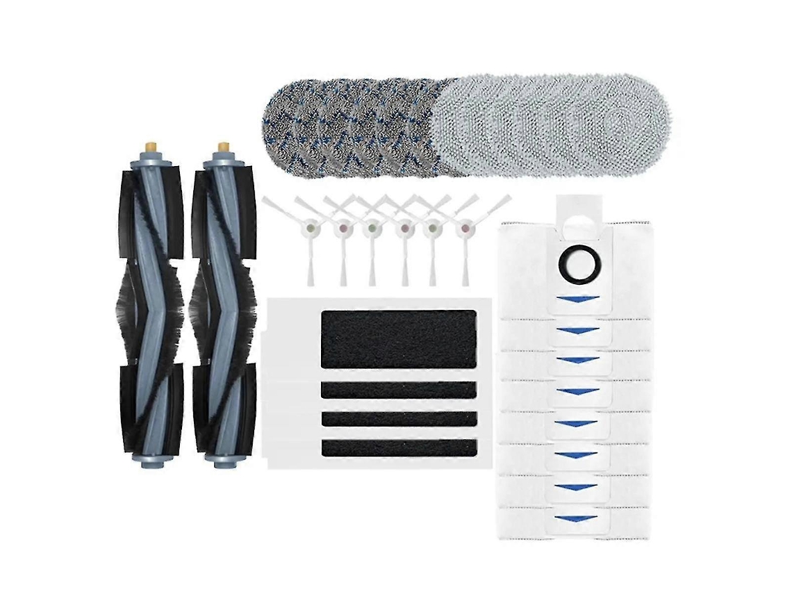 Para Deebot T20 / T20 Max / T20 Pro Acessórios Escova Lateral Principal Pano De Mop Filtro Hepa Sacos De Pó Repl
