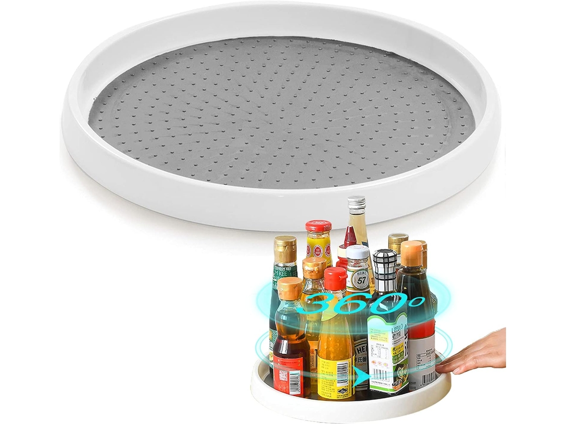 Organizador De Temperos Rotativo Antiderrapante Cozinha