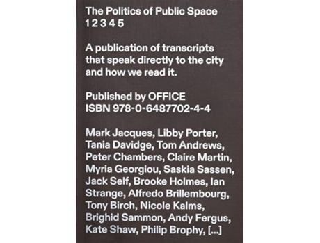 Livro The Politics of Public Space de Tom Muratore (Inglês)