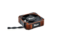 Preto + Prata Surpass Hobby Rocket V2 21000 Rpm Ventilador de Refrigeração Metálico para Carro Rc 35*35*10mm MDUG