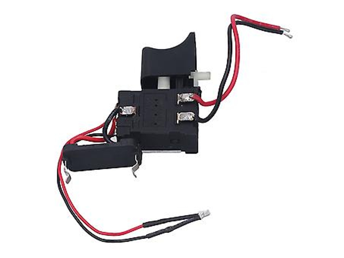 Interruptor De Controle De Velocidade Do Gatilho Da Furadeira Cw Ccw Reversível Com Lâmpada 7,2 24 V Dc 16 A Para Substituição Slowmoose