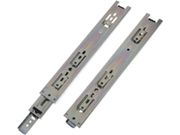 Conjunto De 2 Corrediças 30cm 12 Polegadas Para Gavetas Armários E Armazenamento, Em Aço Laminado A Frio Com