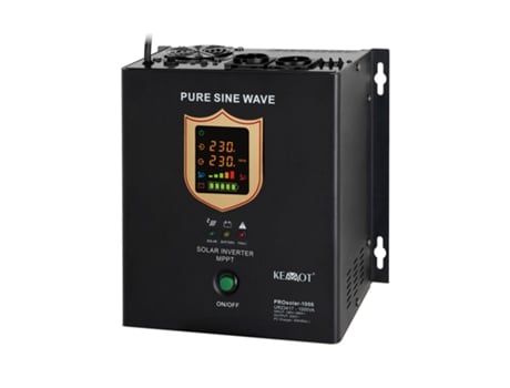 Inversor solar de parede Kemot Prosolar 1000 (12v 230v 1000va/700w)