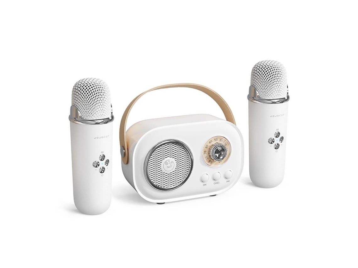 Mini Máquina De Karaokê Para Crianças, Caixa De Som Bluetooth Portátil Com 2 Microfones Sem Fio, Brinquedo Para Meninos E Meninas, Aquaforge