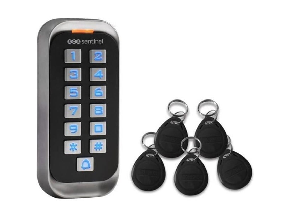 Teclado De Codificação Scs Com Tags De 12v Codeaccess Rfid Brilvibera