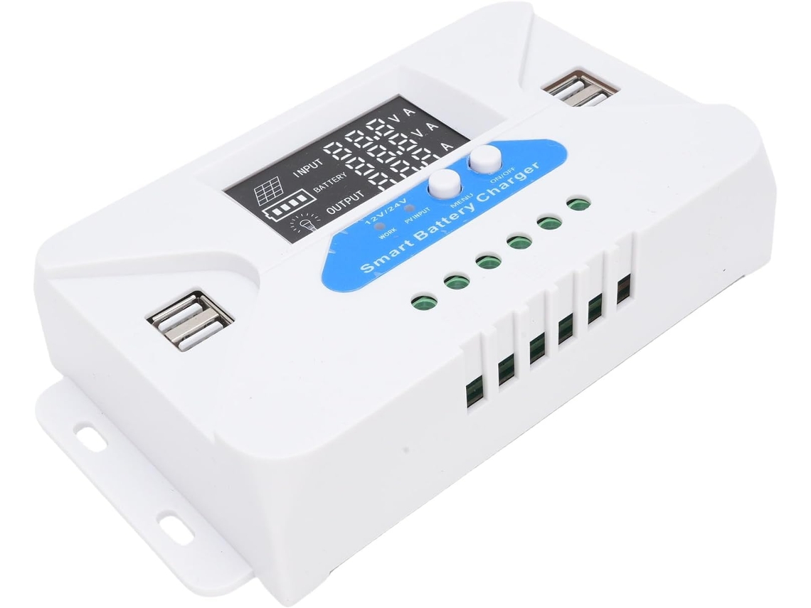 Carga Solar Regulador Controlador De 60a,