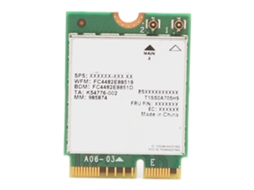 2026zentro-placa De Rede Sem Fio Wifi 6 Ax201ngw Dual Band 2.4ghz 574mbps 5ghz 2400mbps Para Laptop