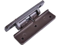 Dobradiças Giratórias Ocultas Para Portas, Conjunto De 4 Peças, Conector De Dobradiça Mola Plana Plástico Para Móveis