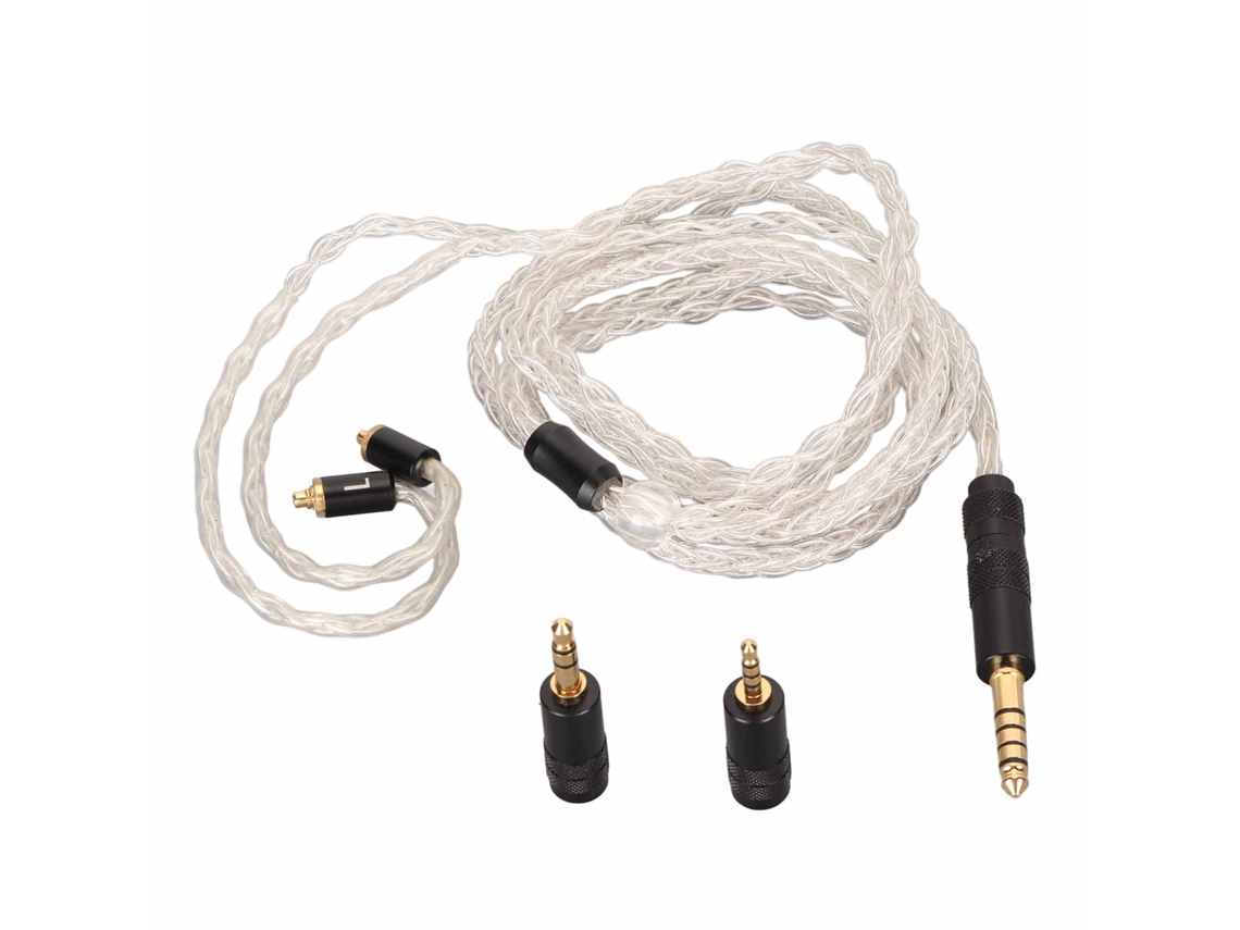 Cabo de Fone de Ouvido LAXISCREED Prata Se215 Se535 Se846 Ue900 W40 Se425