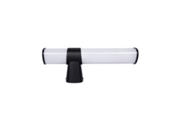 Nettlife Aplique Para Espelho, Lâmpada Led Para Espelho De Casa De Banho - Preto Moderno 6 W 30 Cm À Prova De Água Ip44 Branco Neutro 4000k