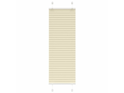 Pleated Blind, Pleated Blinds Vidaxl Creme Poliéster (50 X 150 Cm)