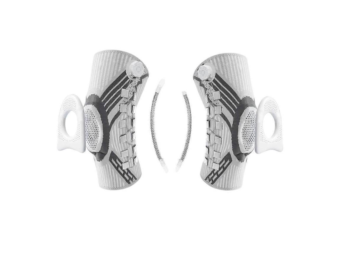 Joelheira Ajustável Com Dial, Silicone E Abs, Ajuste Preciso, Para Corrida E Basquete