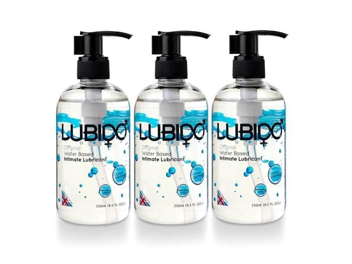 Lubido Gel Lubrificante Íntimo Sem Parabenos, 250 Ml (pacote de 3)