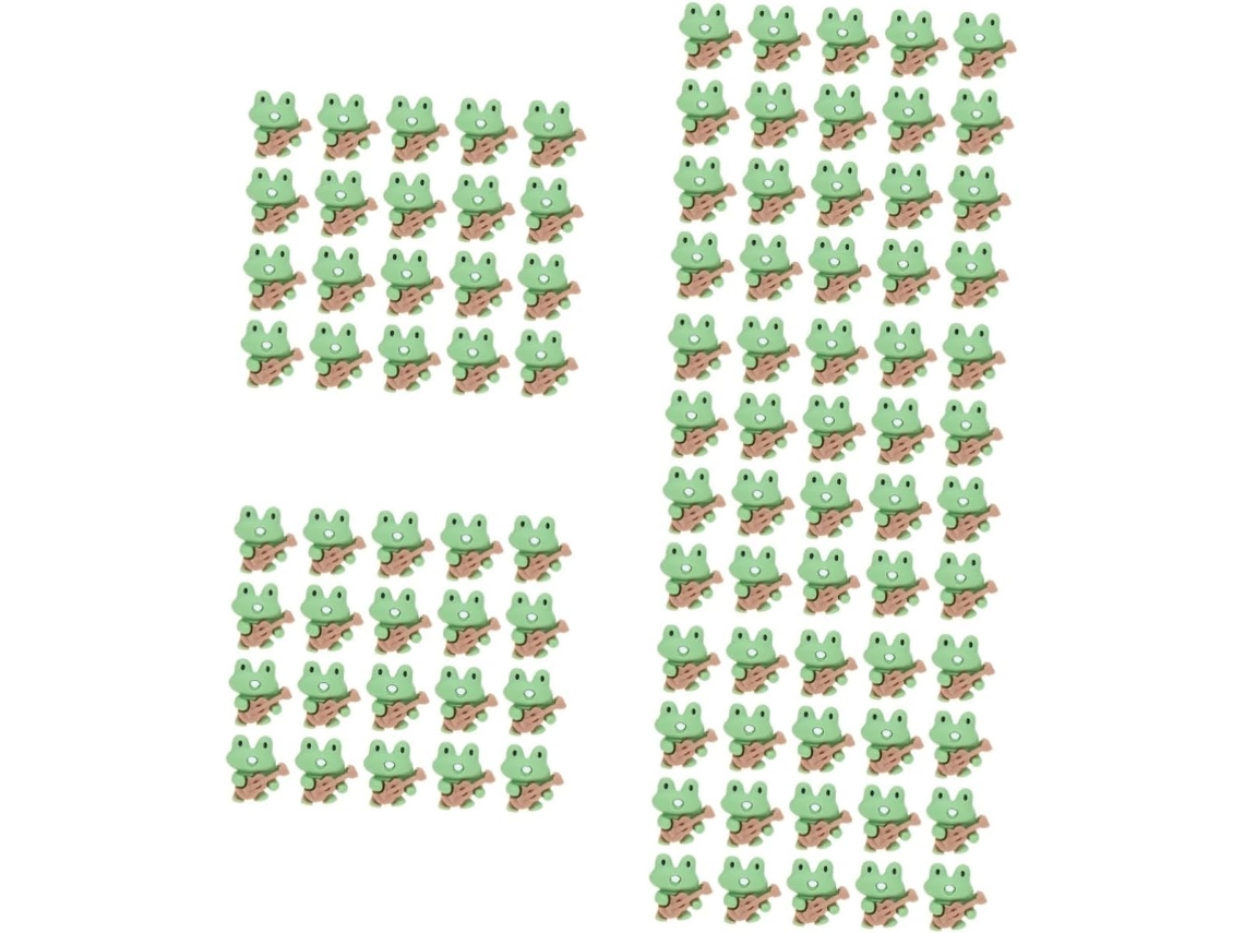 100 Peças De Tachinhas Em Formato Sapo, Girassol, Guitarra, Para
