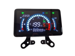 Painel De Instrumentos Digital Com Velocímetro E Odômetro, Adequado Para Motocicletas De 150cc E 12v, À Prova D Água