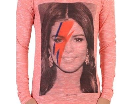 T-shirt Unissexo Little Eleven Paris Selena Ls Gomez Algodão Multicor (8 Anos)