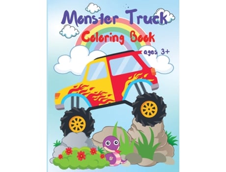 Livro Monster Truck Coloring Book For Kids Activity Workbook For Boys And Girls Who Love Monster Truck, All Ages De Philippa Wilrose (inglês)