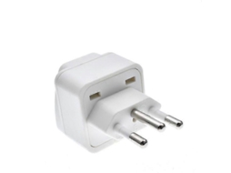 Adaptador universal de tomada para Brasil, 3 pinos, Euro, AU, US, UK, 250V 10A, branco
