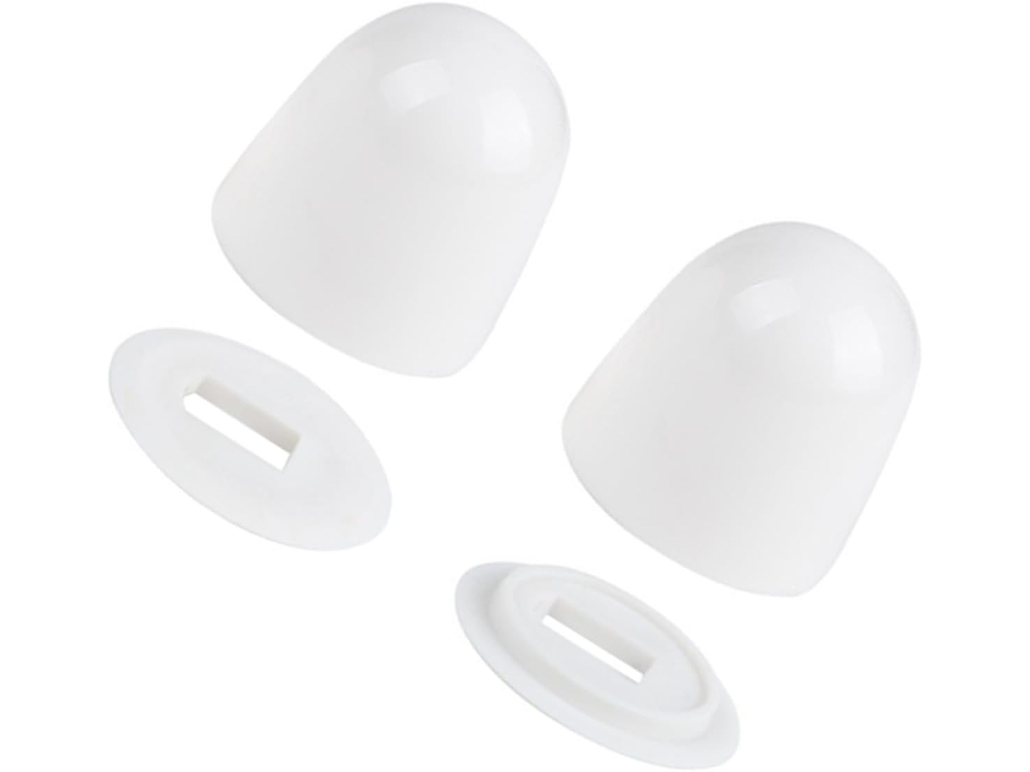 Cabilock 1par De Tampas Universais Plástico Fusos Vaso Sanitário Encaixe Peças Banheiro