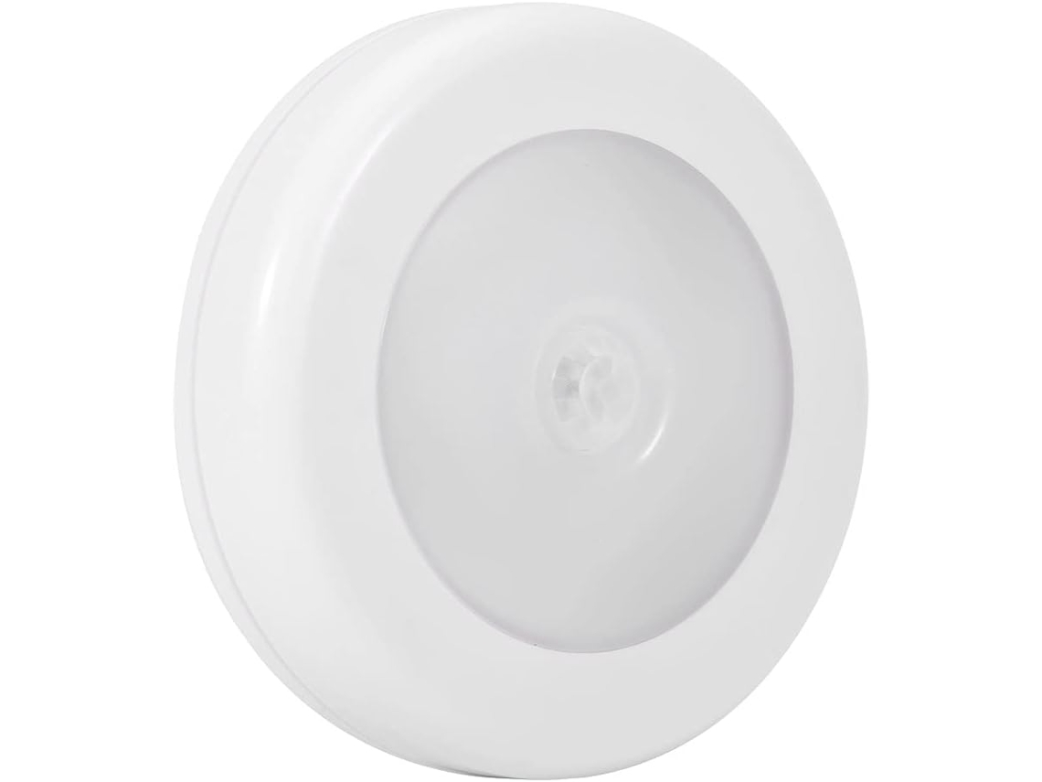 Luz Noturna Led Com Sensor De Movimento Lâmpada Compacta E Que Protege