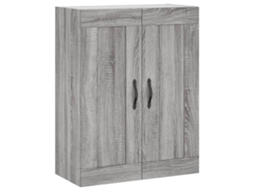 Wall Mounted Cabinet, Wall Mounted Cabinets Vidaxl Cinzeto Madeira Processada (n/a)