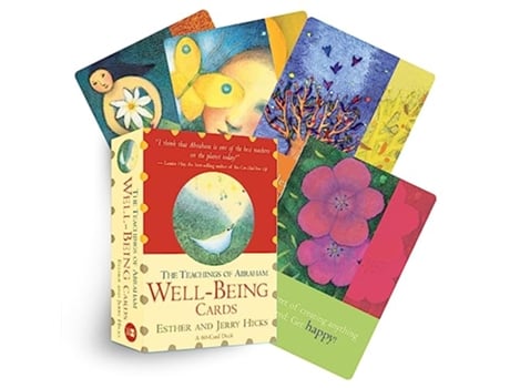 Livro Teachings of Abraham WellBeing Cards de Esther Hicks e Jerry Hicks (Inglês)