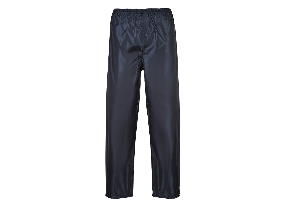 Calças De Chuva Clássicas Para Homens E Mulheres Preto / 7xl