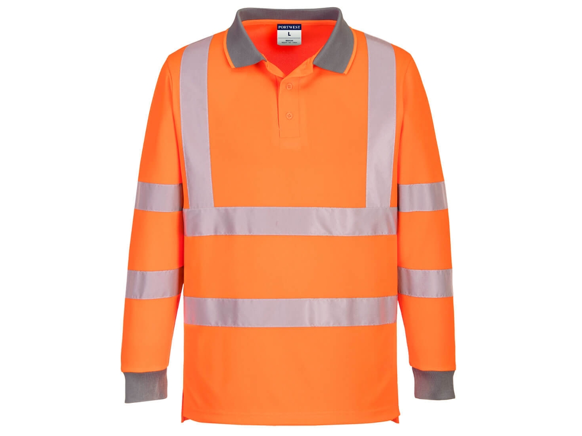 Polo Eco De Alta Visibilidade Conforto E Sustentabilidade / Laranja / L Portwest (pack 6)