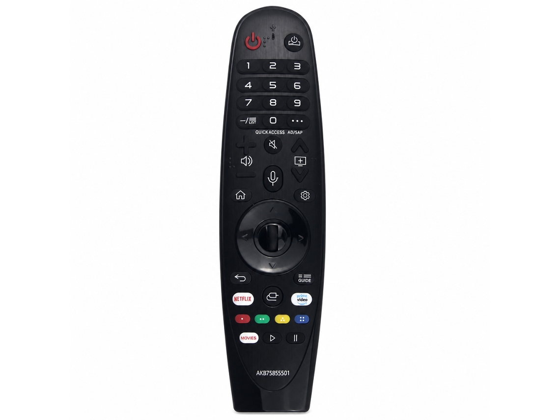 Comando Remoto Por Voz Bluetooth Com Ponteiro Compatível Com Tv Lg An-mr20ga Akb75855501_zhd