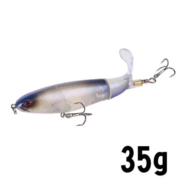 Isca Artificial Rígida Gigante em formato de Papoula para pesca de superfície MDUG (E35g)