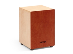 Caixa de percussão de madeira Vevor 305 x 305 x 430 mm com cordas de guitarra