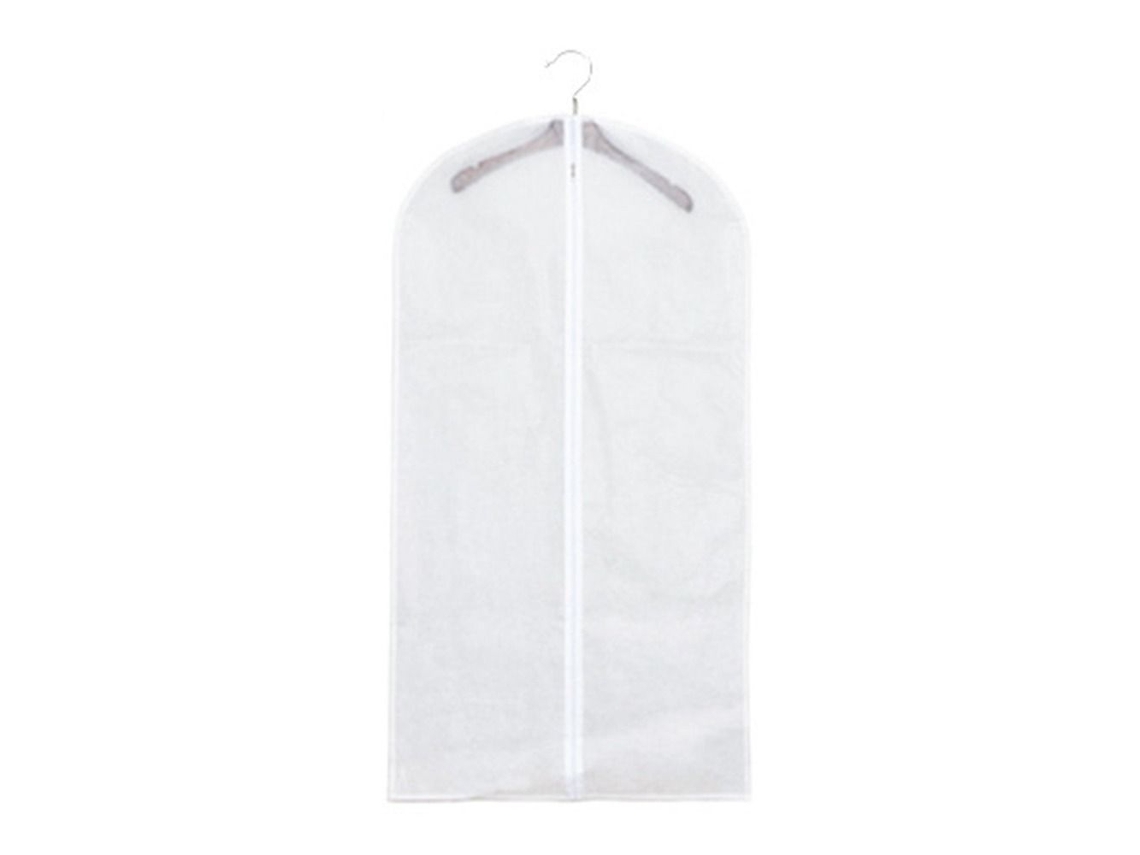 Lurelia Capa Para Roupa, Antipoeira, Impermeável, Com Fecho, Para Ternos E Camisas, 100 X 60 Cm, Branco/transparente