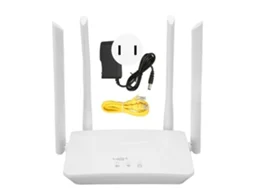 Roteador 4g Lte 300mbps com 4 Antenas Cat4, Hotspot Wi, Fi Móvel Sem Fio com Slot para Cartão Sim a Ásia, 100, 240v, Plugue Americano BRILVIBERA