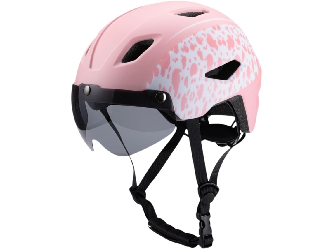 Capacete Infantil Harilla para Ciclismo com Viseira Removível Macio Confortável Alta Qualidade