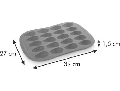 Forma para madalenas  Delícia Siliconprime