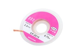 10 Peças Cinta Desoldadora 2.0mm Wick Braid De Soldadura Cable Pcb Removidor 0.75m Largo