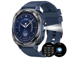Relógio Inteligente Yizhood Com Tela Hd De 1,39 Polegadas, Monitoramento De Saúde, Mais De 100 Modos Esportivos, Chamadas Bluetooth (azul)