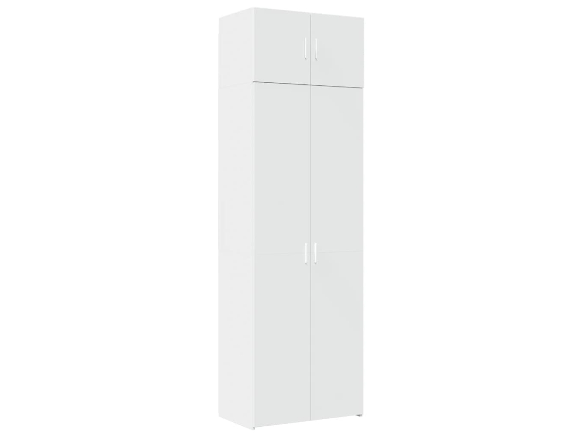 Armário MAISON EXCLUSIVE Arrumação em Derivados de Madeira Branco (70x42,5x225 cm)