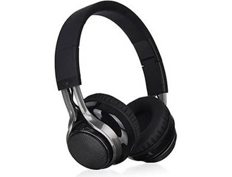 Auscultadores Bluetooth LUXA2 Lavi S (Over Ear - Microfone - Preto)