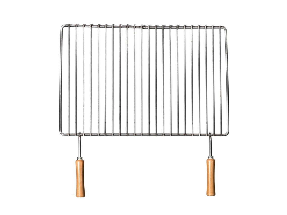 Grelha Zincada para Churrasqueira 68X38 cm