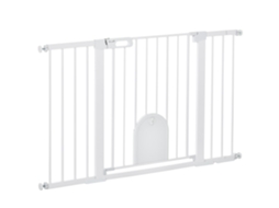 Portão de Segurança para Escadas 75 131cm Branco 76cm