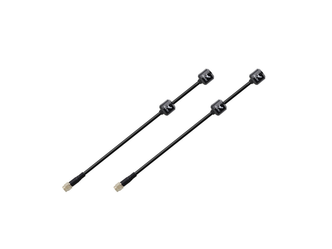 3 Peçasrhcphglrc Hammer Antena Fpv 5.8ghz Lhcp/rhcp 170/200mm, Conector Sma Duplo, Alto Ganho para Óculos e Vtx MDUG