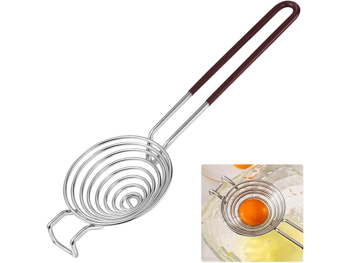 Separador De Clara E Gema Ovo, Extrator De Clara Ovo, Aço Inoxidável 304