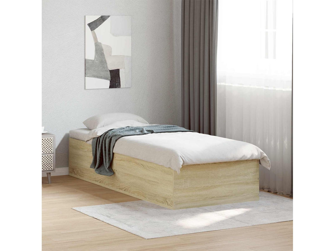 Vidaxl Estrado De Cama Carvalho Sonoma 80 X 200 Cm