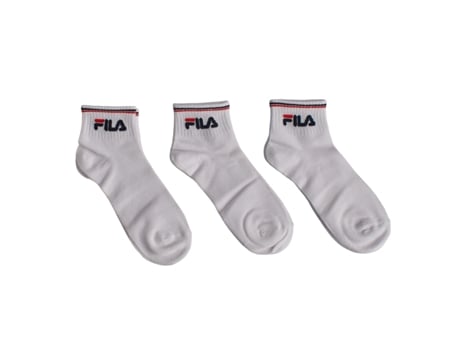 Pacote Com 3 Meias De Bambu F5505 Para Homens E Mulheres Fila Underwear