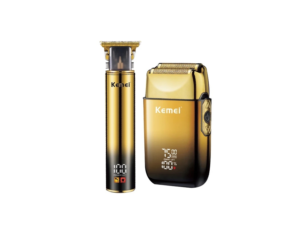 Máquina de Cortar Cabelo Elétrica, Kit Profissional de Cuidados com a Barba Masculina, Máquina de Cortar Cabelo MDUG
