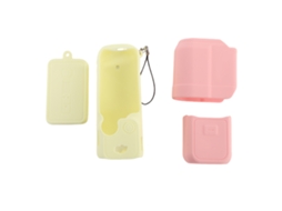 Capa protetora de silicone macio Raum para Pocket 3, protetor de lente de câmera
