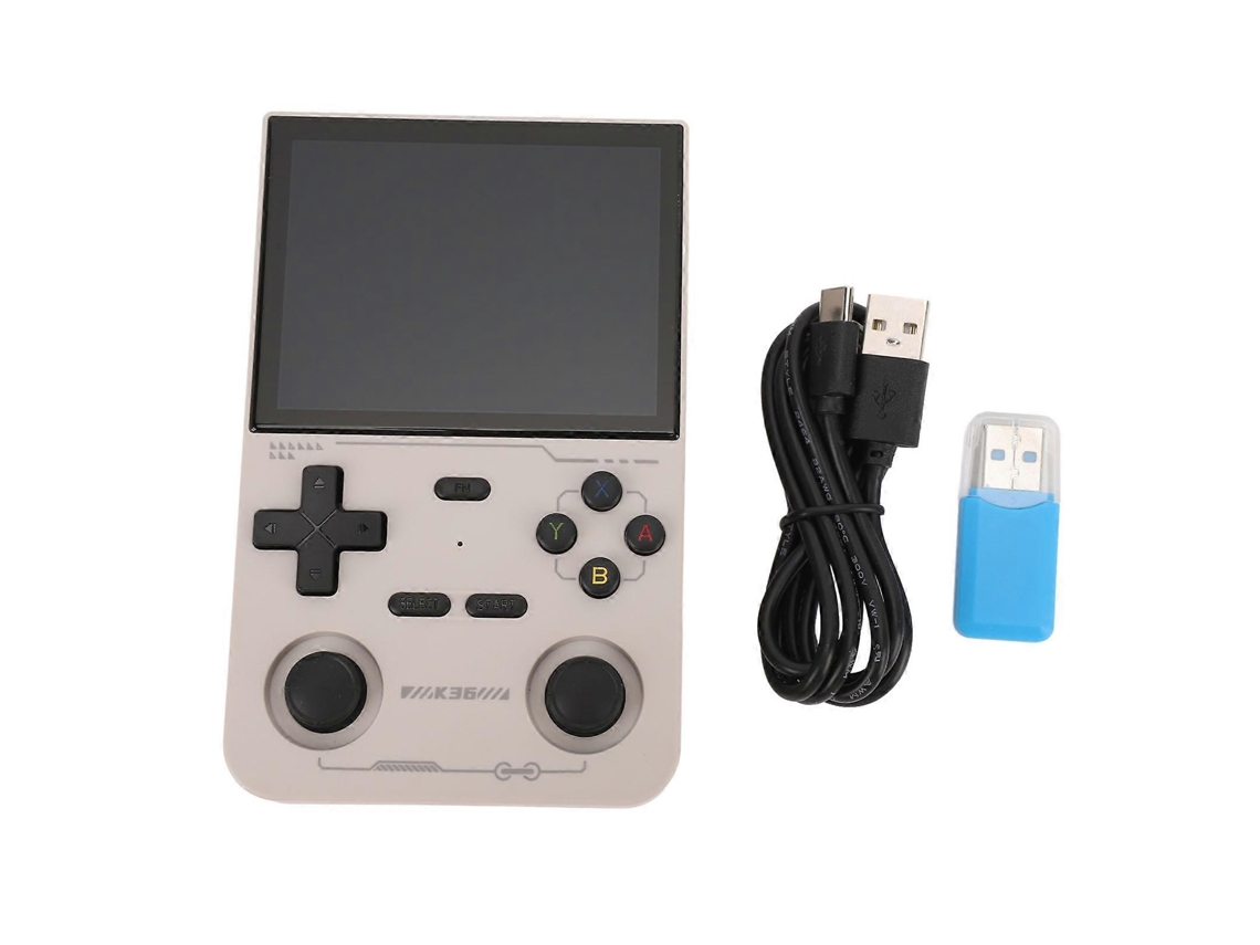 Console De Jogos Portátil Com Joystick Duplo 3d, Tela Colorida Ips De 3,5 Polegadas E Código Aberto Para Jogos Retrô. Nostalgia88