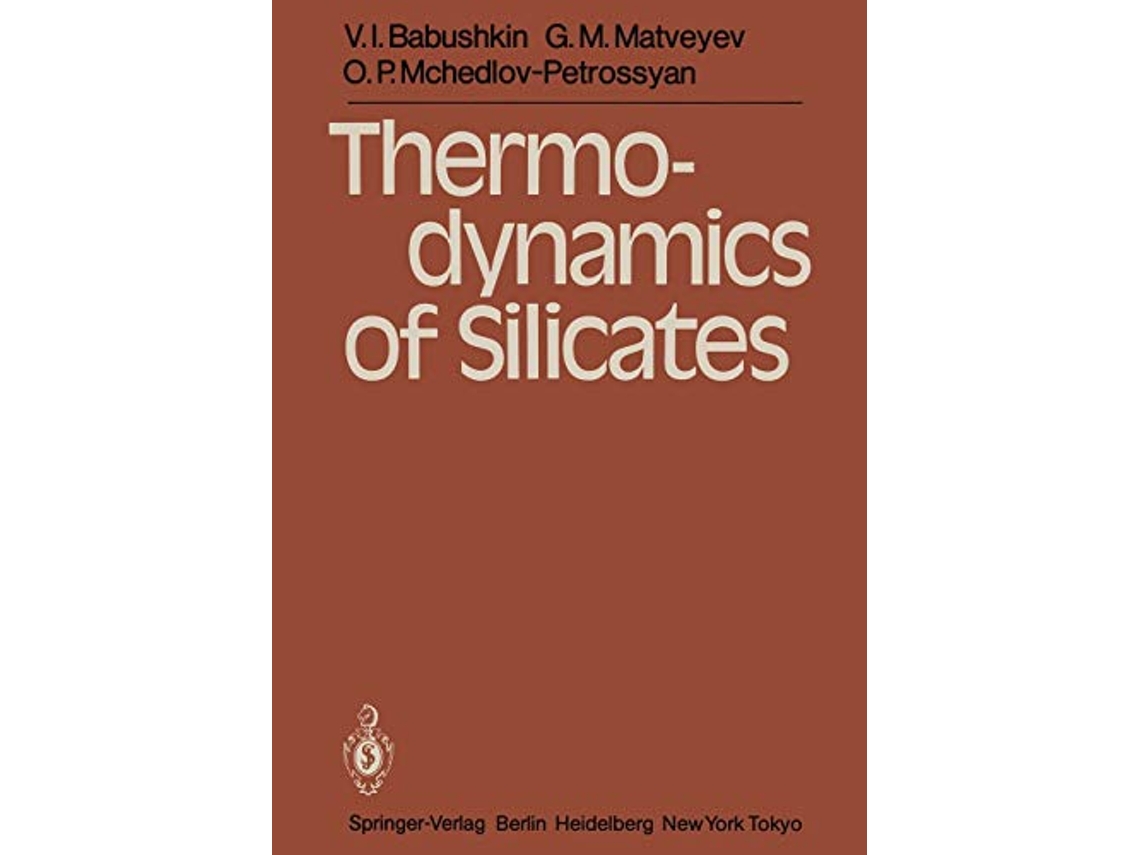 Livro Thermodynamics of Silicates de Vi Babushkin, Gm Matveyev et al. (Inglês)