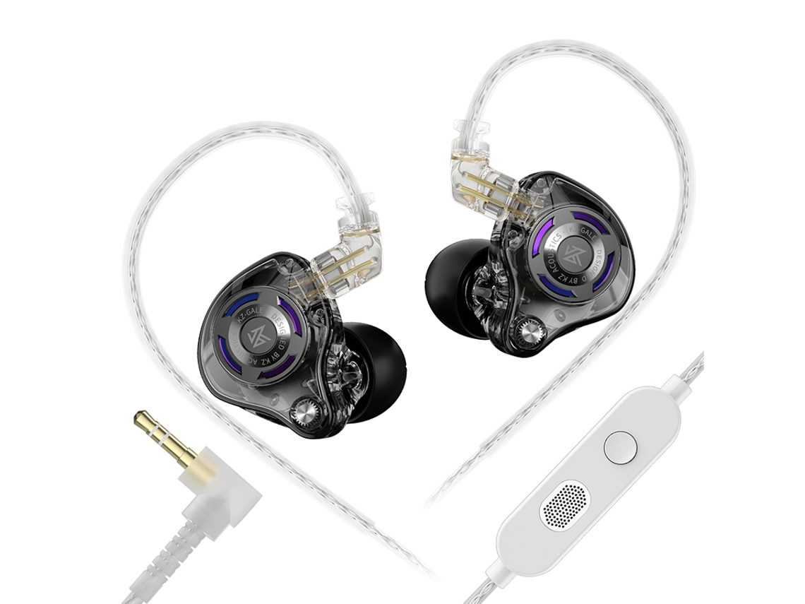 Fone de Ouvido Intra auricular Jogos Graves Metálicos MDUG (preto 3,5 Mm)